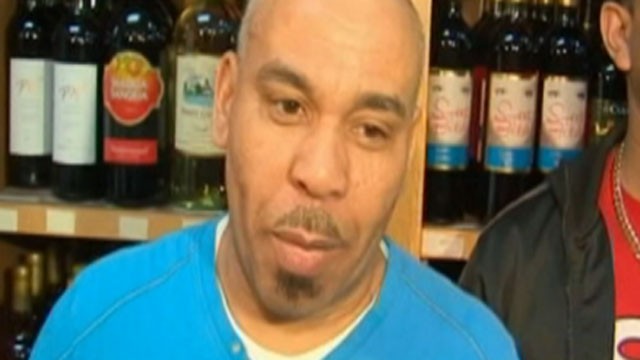 PHOTO: Pedro Quezada, 44, showed up Eagle Liquor in Passaic, N.J., March 25, 2013 and claimed to be the winner of the $338 million Powerball lottery jackpot.