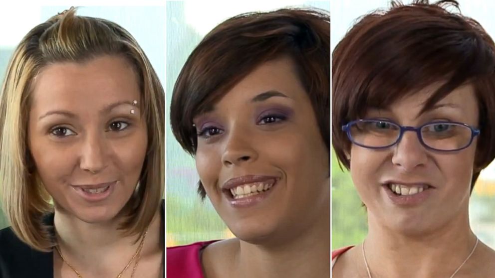 PHOTO: Amanda Berry, Gina DeJesus and Michelle Knight, left to right, are shown in this image.