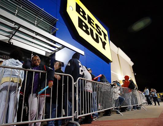 Black Friday Shoppers Hit Stores