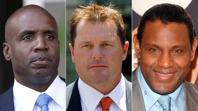 PHOTO: With the cloud of steroids shrouding the candidacies of Barry Bonds, Roger Clemens and Sammy Sosa, baseball writers on Jan. 9, 2013, might not elect anyone to the Hall of Fame for only the second time in four decades.