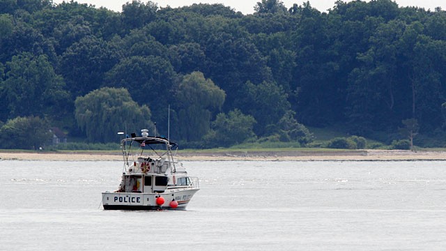 PHOTO: Police boat in Long Island Sound
