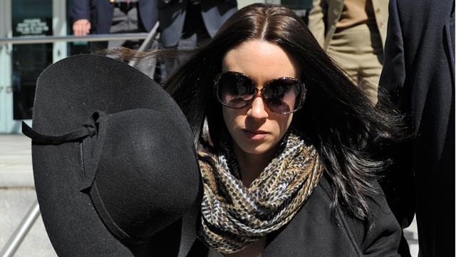 PHOTO: Casey Anthony leaves the federal courthouse in Tampa, after a bankruptcy hearing, March 4, 2013.