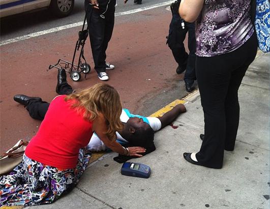Several shot near Empire State Building