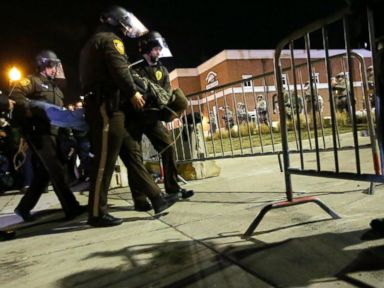 Police Car Set Ablaze, Arrests in Ferguson Protests