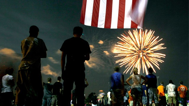 PHOTO: University of Florida fireworks