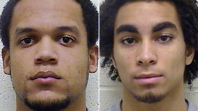 PHOTO: Torrington High School football players Edgar Gonzalez, left, and Joan Toribio, are charged with felony second-degree sexual assault and other crimes in February in cases involving different 13-year-old girls.