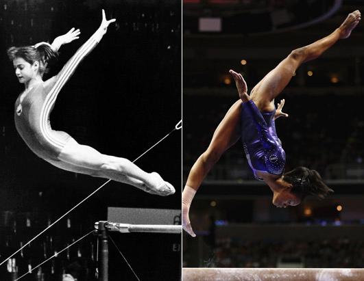 Olympic Bodies Then and Now