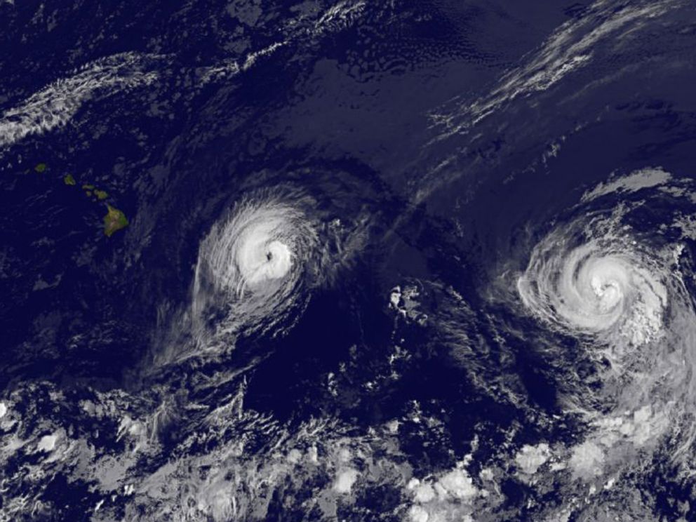 two recent hurricanes