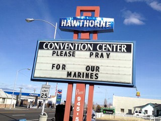 Town Honors Marines Killed in Training Exercise