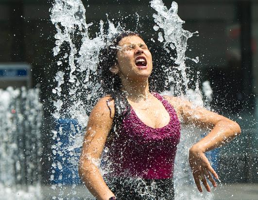Summer starts with record heat.