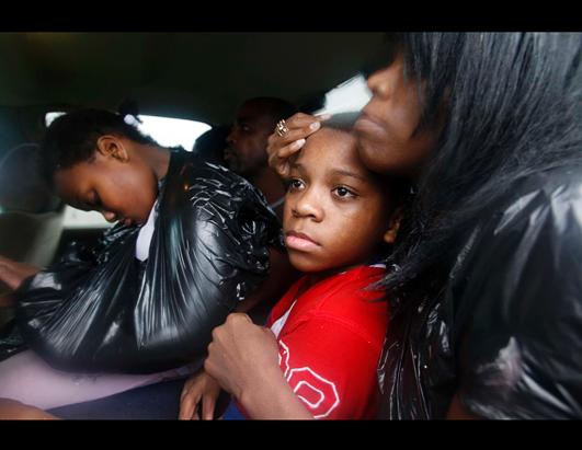 Hurricane Isaac Hits Land With Force