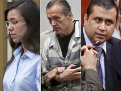 PHOTO: Jodi Arias, Martin MacNeill and George Zimmerman, left to right, are shown in these file photos.