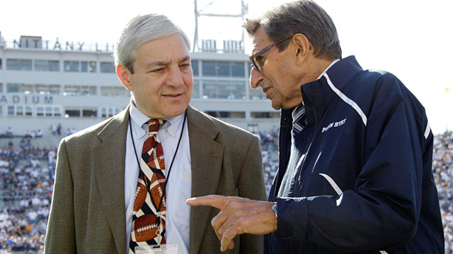 PHOTO: Graham Spanier and Joe Paterno