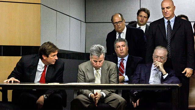 PHOTO: John Goodman and his defense team