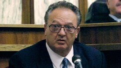 PHOTO: John Martorano is questioned about his plea agreement in exchange for testifying against former FBI agent John Connolly, in the Miami Courthouse, Sept. 17, 2008.