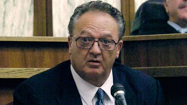 PHOTO: John Martorano is questioned about his plea agreement in exchange for testifying against former FBI agent John Connolly, in the Miami Courthouse, Sept. 17, 2008.