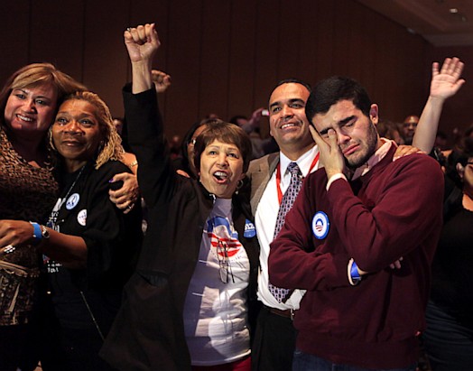 Obama Re-election Celebrations Around the World