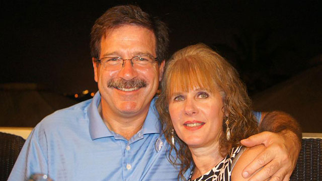 PHOTO: In this undated photo provided by Mark Sherlach, Mark Sherlach and his wife, school psychologist Mary Sherlach, pose for a photo; Mary was killed on Dec. 14, 2012, when a gunman opened fire at Sandy Hook Elementary School, in Newtown, Conn., killin