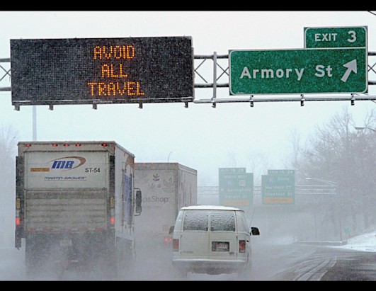 Northeast Hit by Blizzard