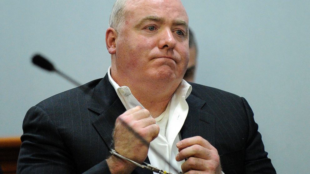 PHOTO: Michael Skakel listens to Judge Trial Referee Thomas Bishops ruling during a hearing in Rockville Superior Court in Vernon, Conn., Nov. 6, 2013.