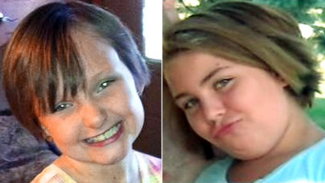 PHOTO: Cousins Lyric Cook, 10, right, and Elizabeth Collins, 8, have been missing since July 13, 2012.