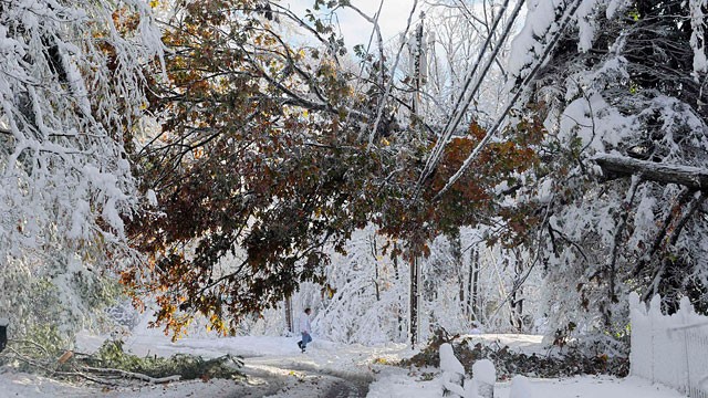 PHOTO: Snowstorm:  Northeast Cleans Up After Deadly Nor'easter