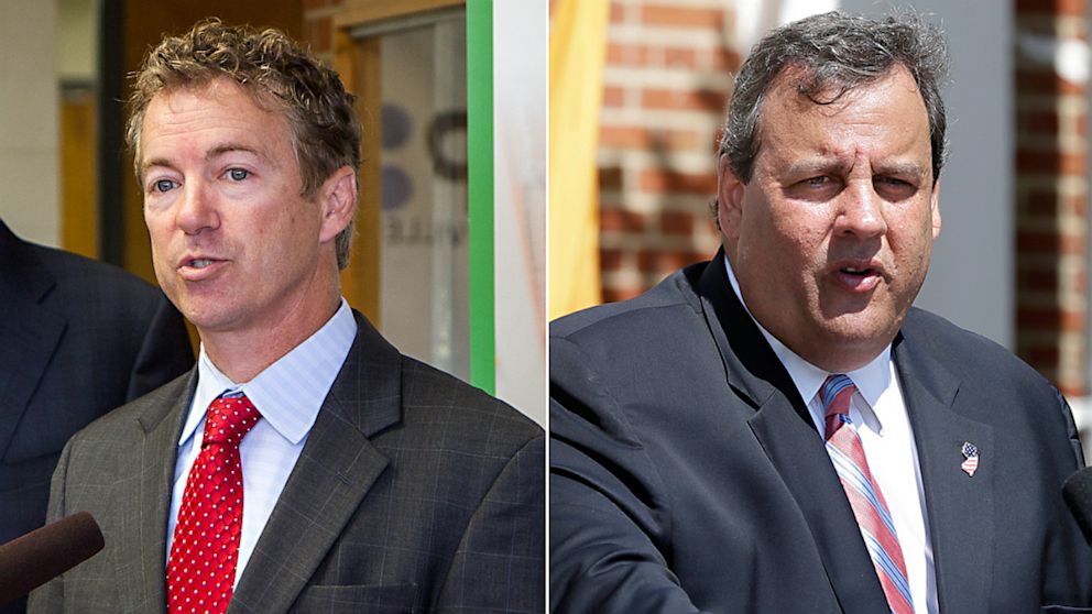PHOTO: Rand Paul and Chris Christie
