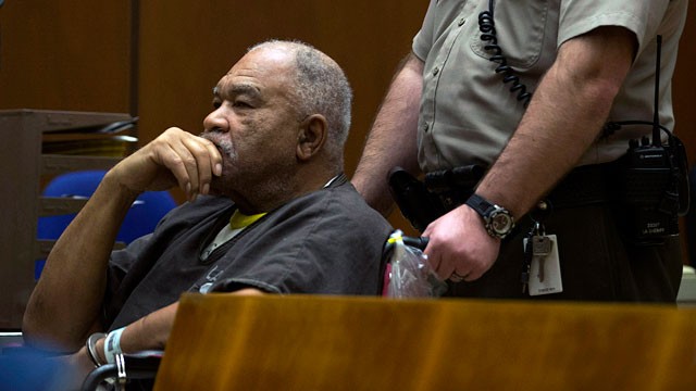 PHOTO: Samuel Little appears in a courtroom for his arraignment in Los Angeles, March 4, 2013.