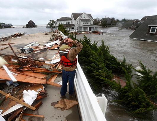 Sandy Causes Massive Flooding