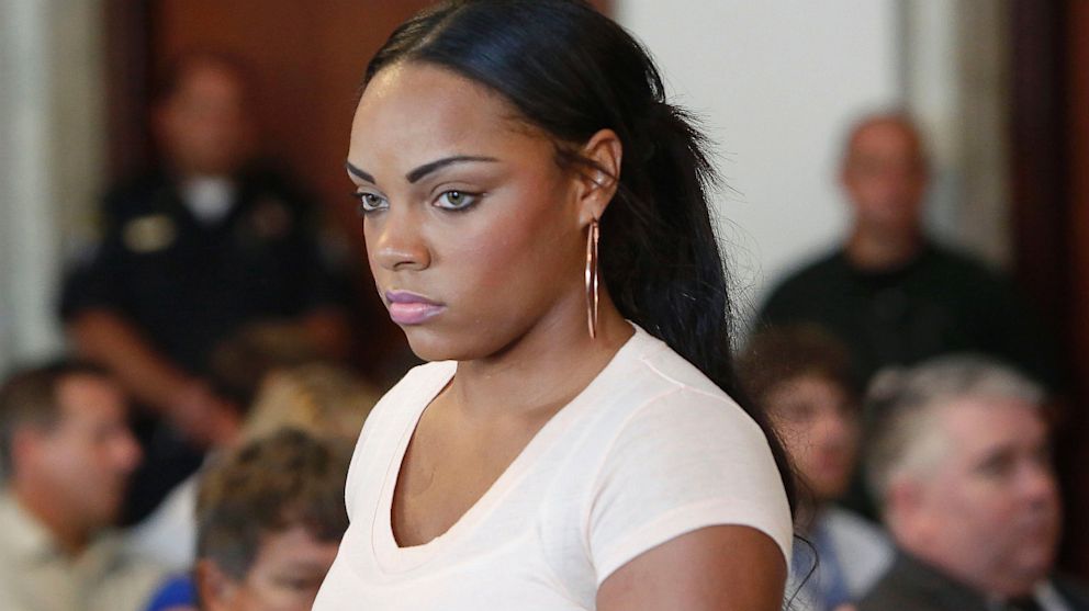 PHOTO: Shayanna Jenkins, fiancee of former New England Patriots NFL football player Aaron Hernandez,