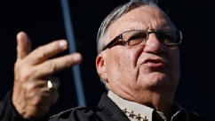 PHOTO: Maricopa County Sheriff Joe Arpaio speaks with the media in Phoenix on Jan. 9, 2013.