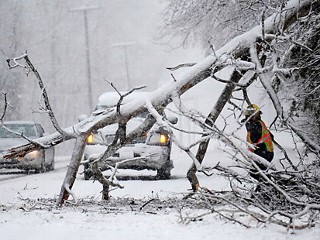 Storm Hits Mid-Atlantic
