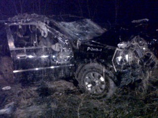Crash Survivor Was Tangled in Seatbelt