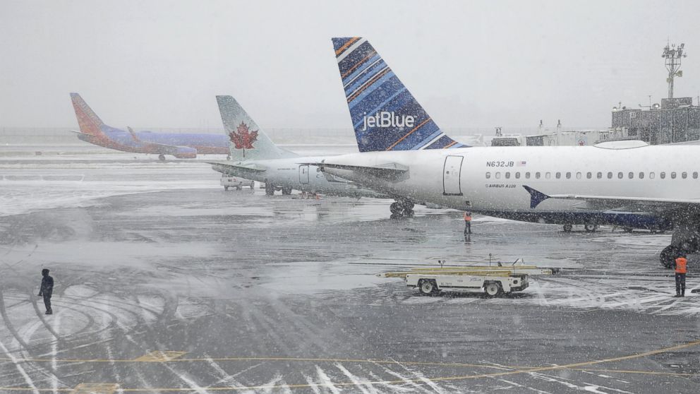 Northeast Braces for Major Blizzard Amid Flight Cancellations.