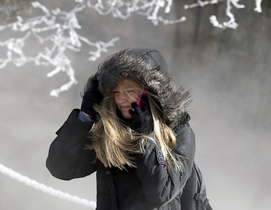 Sub-Zero Temperatures Hit U.S.