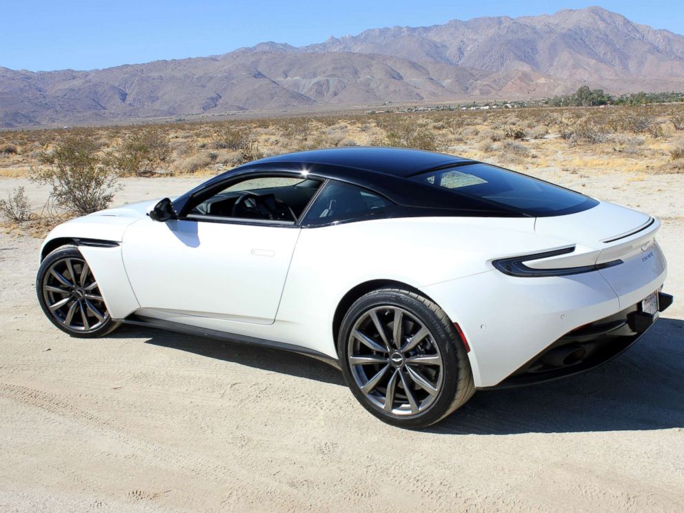 PHOTO: The DB11 V8 has a top speed of 187 mph. It posts 0-62 mph in 4 seconds, according to Aston Martin.