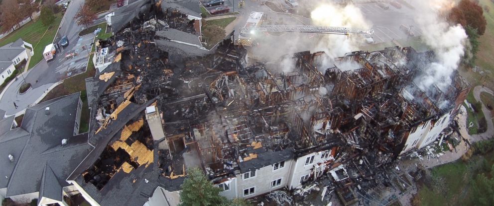 PHOTO: Barclay Friends Senior Living Community in West Chester, Pa., is pictured in this aerial image, Nov. 17, 2017. 