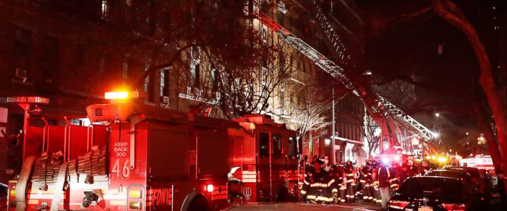 12 Dead, 4 Critically Injured In Massive Apartment Fire In New York ...