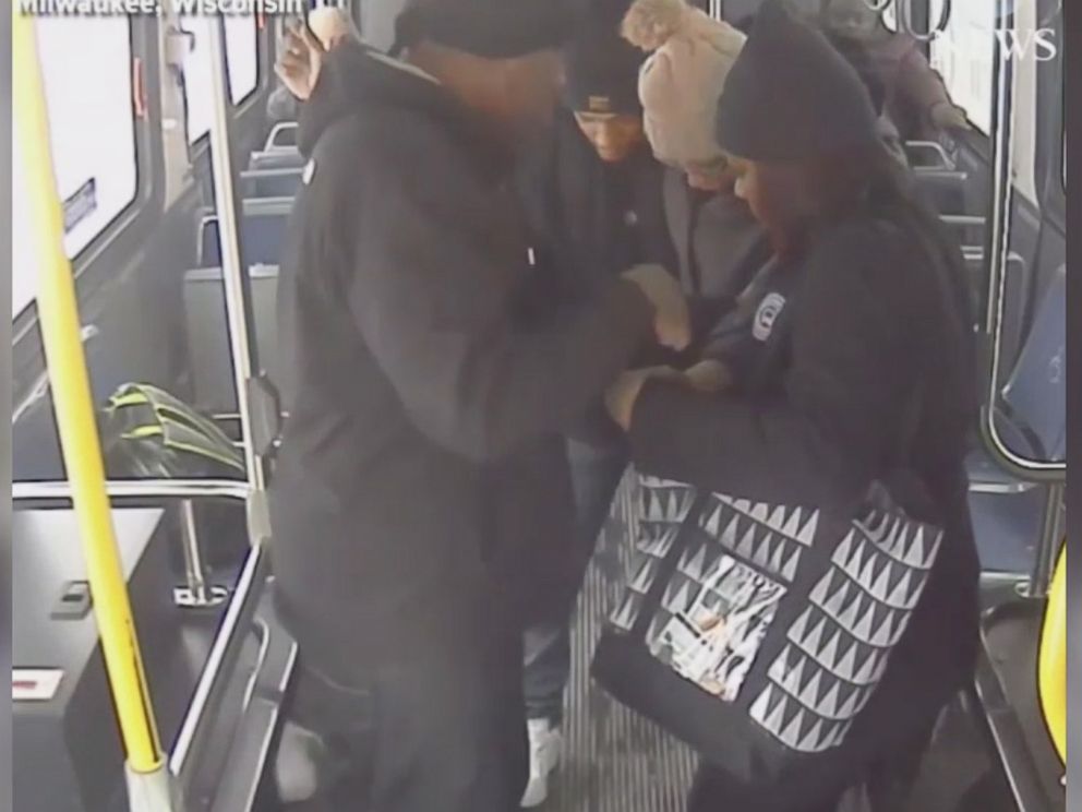 PHOTO: The Milwaukee County Transit System said one of its drivers stopped her bus to help a pregnant woman going into labor on Dec. 24, 2017.