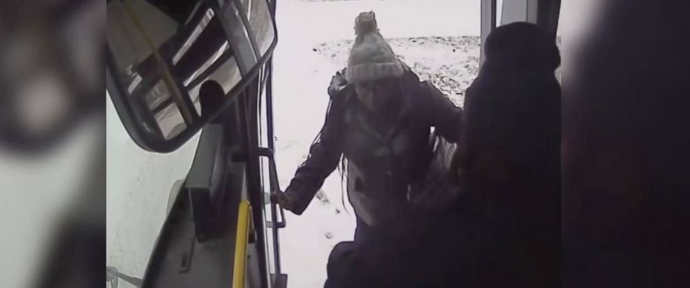 PHOTO: The Milwaukee County Transit System said one of its drivers stopped her bus to help a pregnant woman going into labor on Dec. 24, 2017.