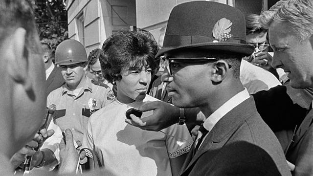 PHOTO: James Hood and Vivian Malone