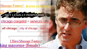 PHOTO A federal judge has ruled that Internet classified ad giant Craigslist is not legally responsible for the content of its postings and therefore will not have to shut down its sex ads.