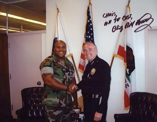 Former LAPD Officer Suspect in Shooting