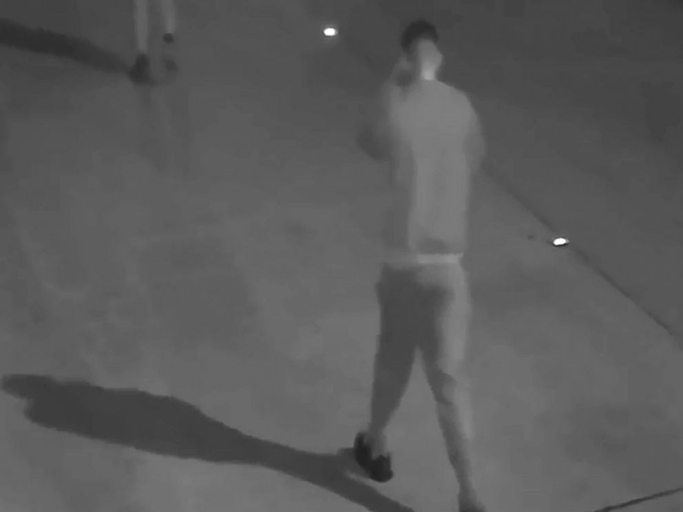 PHOTO: The Harris County Sheriff’s Office in Texas released surveillance video of persons of interest in the double murder of a husband and wife on Jan. 11, 2018.