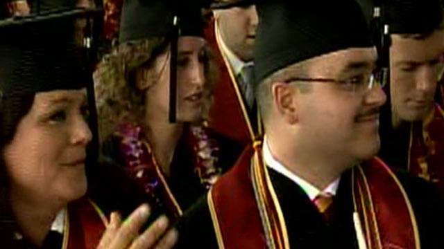 PHOTO: Mom, Son Get Diplomas at Same Time, on Same Stage: Carmen, Allen Gomez Graduate From USC
