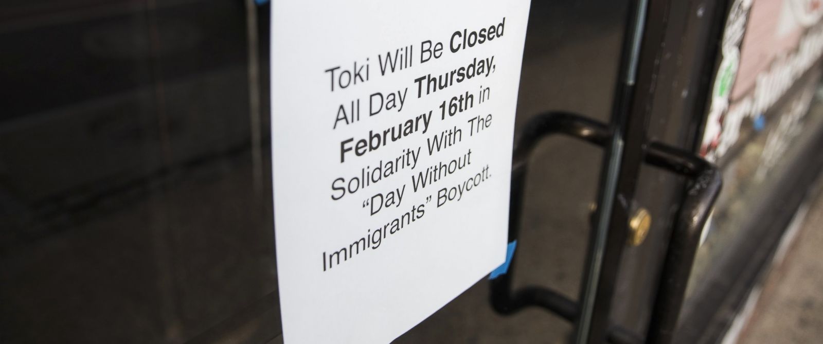 Businesses Nationwide Participate In Day Without Immigrants Protest