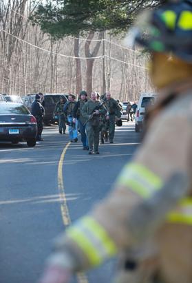 School Shooting at Sandy Hook Elementary in Newtown, Conn.