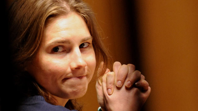 PHOTO: Amanda Knox is seen in court on March 12, 2011 in Perugia, Italy.
