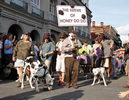 Mardi Gras Dog Parade