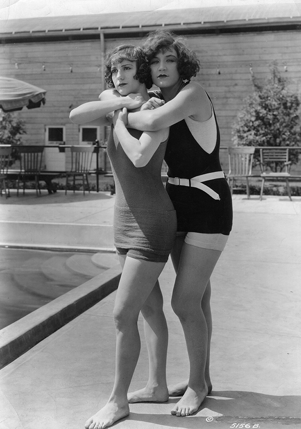 Two Piece Bathing Suits, 1930s